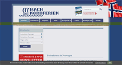 Desktop Screenshot of mach-nordferien.de